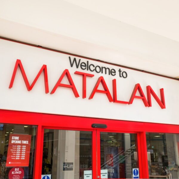 A Matalan store front. Matalan has partnered with Havas Manchester and specialised agency Additive+ to create a set of fully AI audio adverts across linear and digital.