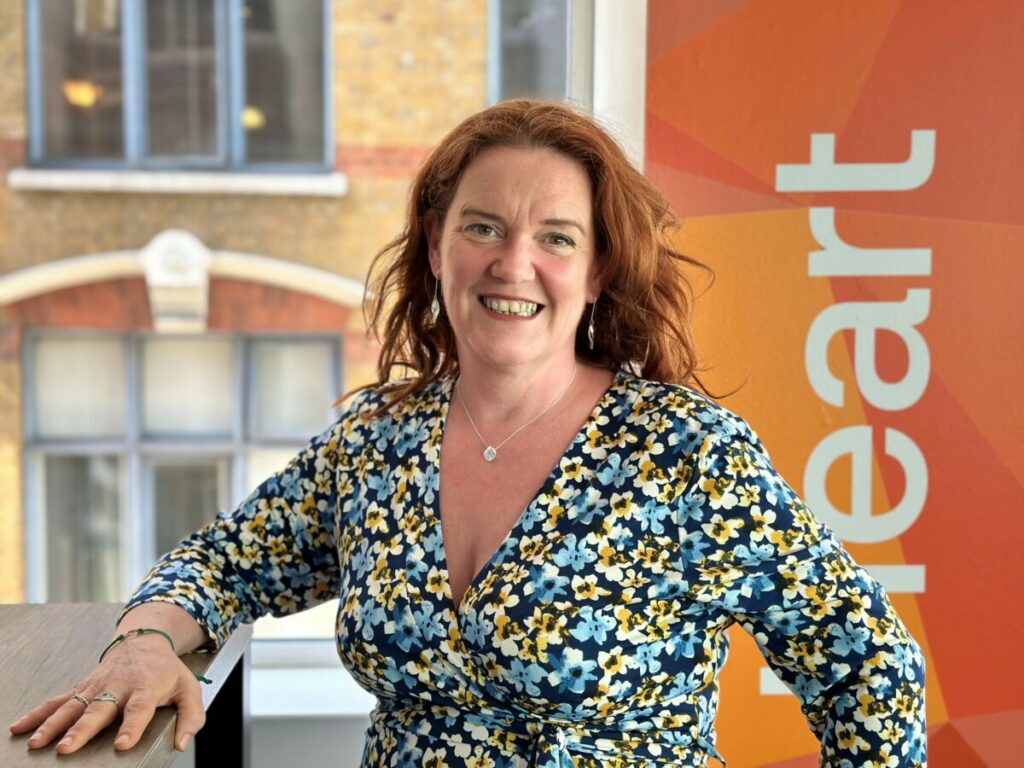 Nicky Jones in a flowery dress.The Kite Factory has appointed Nicky Jones as its newest head of charity to lead on planning for its roster of not-for-profit clients.