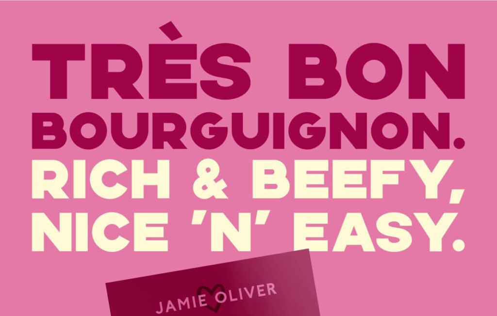 Jamie Oliver Group has unveiled a new campaign designed to support the launch of its latest range of ready meals.