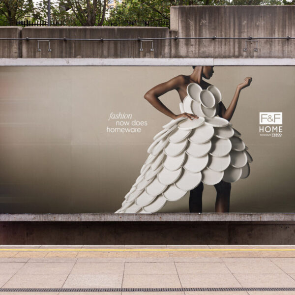 Tesco is launching a new homeware range with an innovative new campaign that sees everyday home items transformed into fashion masterpieces.