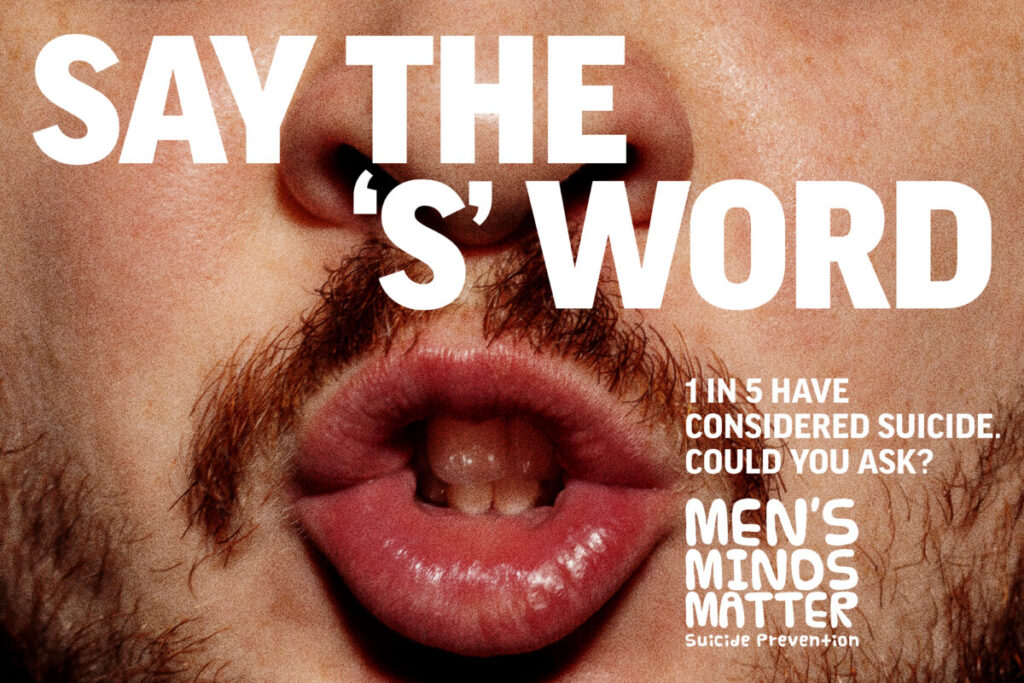 With suicide at its highest rate for the past 25 years, Men's Minds Matter has launched a new campaign for World Suicide Prevention Day.