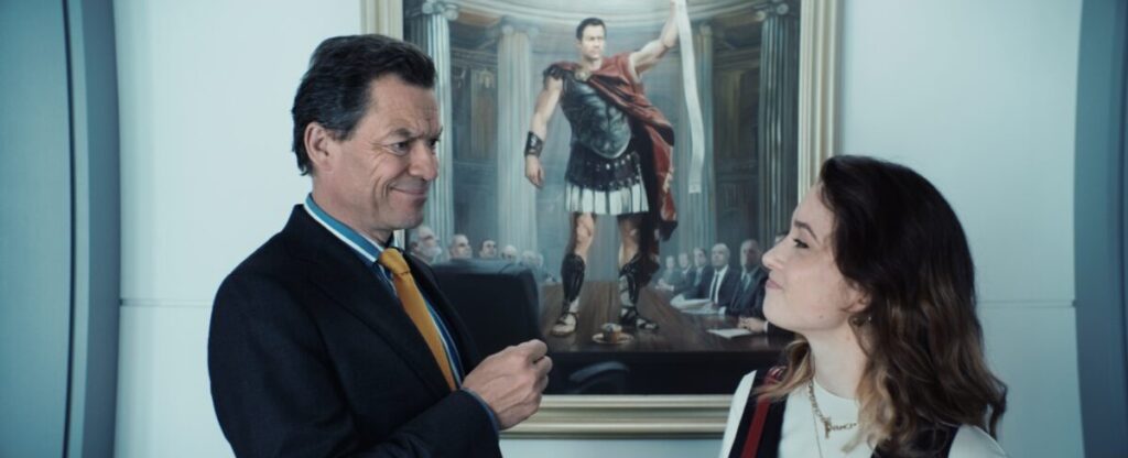 Nationwide is bringing back Hollywood star Dominic West as 'A.N.Y Bank's' out-of-touch CEO one year on from his controversial first effort.