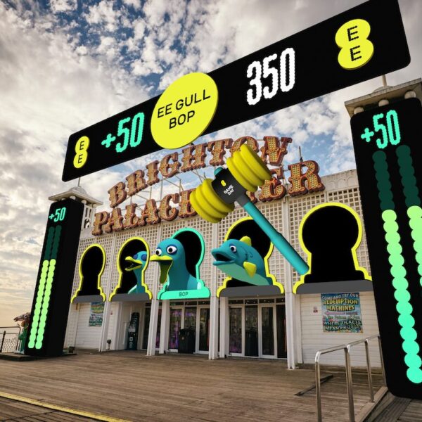 EE is looking to 'gamify the nation' with the creation of the world's 'biggest playable arcade' at Brighton Pier and Wembley Stadium