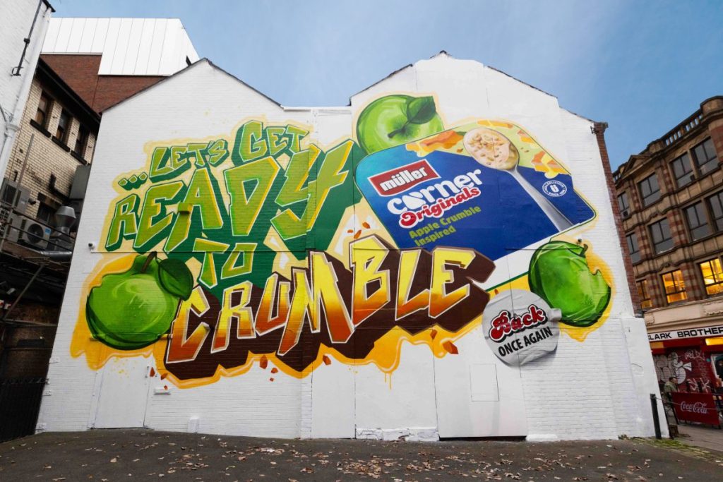 Muller Corner is celebrating the return of its classic '90s Originals' range with an integrated multi-million pound campaign dripping with nostalgia.