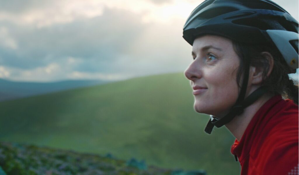 Vodafone Ireland is launching a TV commercial which shows a mother returning to cycling after a long hiatus.