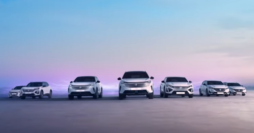 Peugeot shifts from the abstract to the real as it shows off its full electric vehicle range in a campaign centred around its iconic lion emblem.