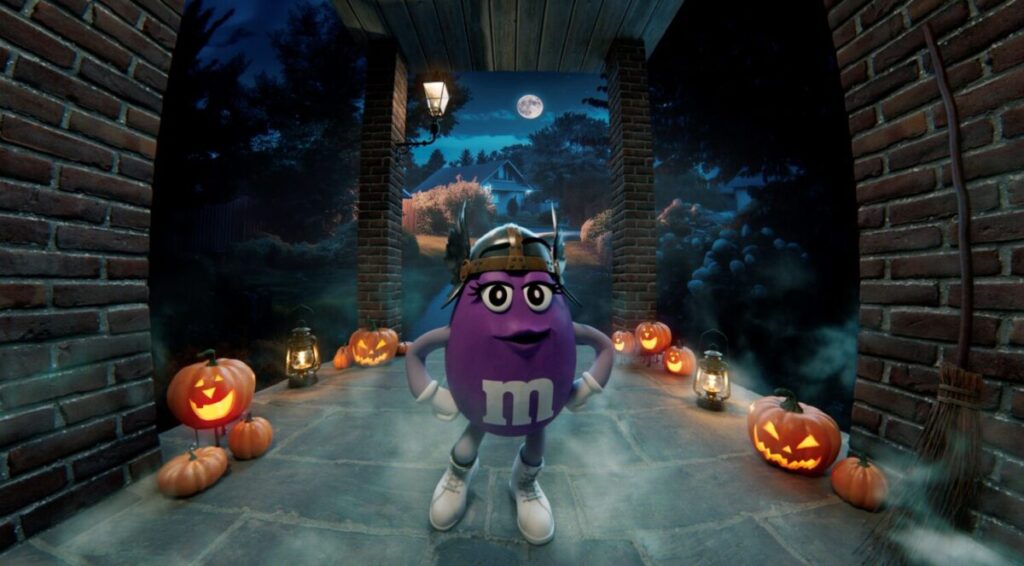 M&Ms is taking over Ring doorbells this Halloween, giving customer's a frightful and silly welcome throughout the month.