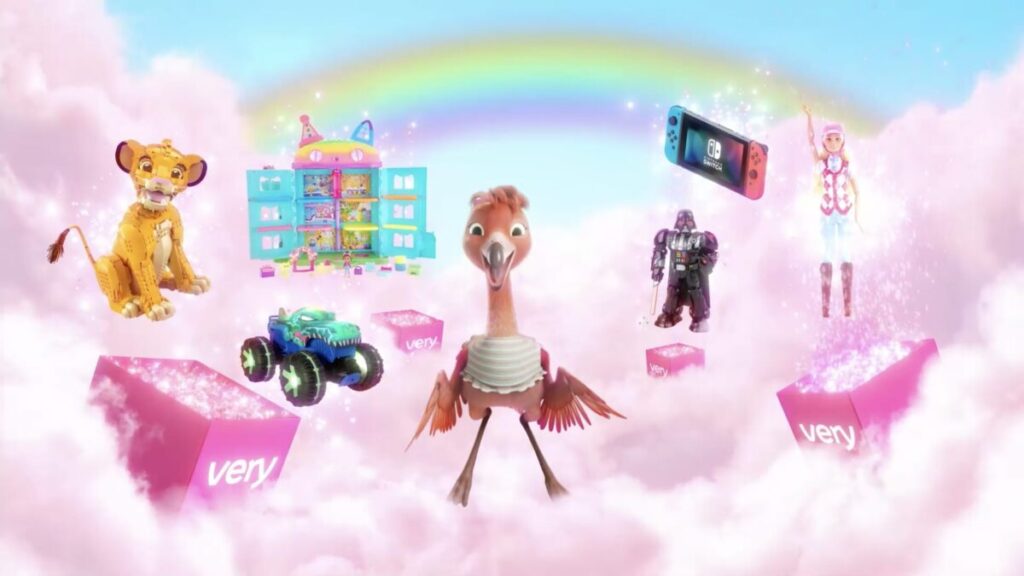 Very’s ‘Flamingo Flock' social media ad has achieved a 5.0-star rating on System 1’s Test Your Ad platform.