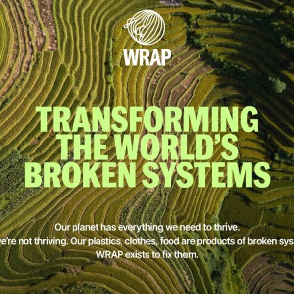 NGO WRAP has unveiled a new brand identity rooted in its activist nature, which challenges existing systems to put sustainability front and centre.