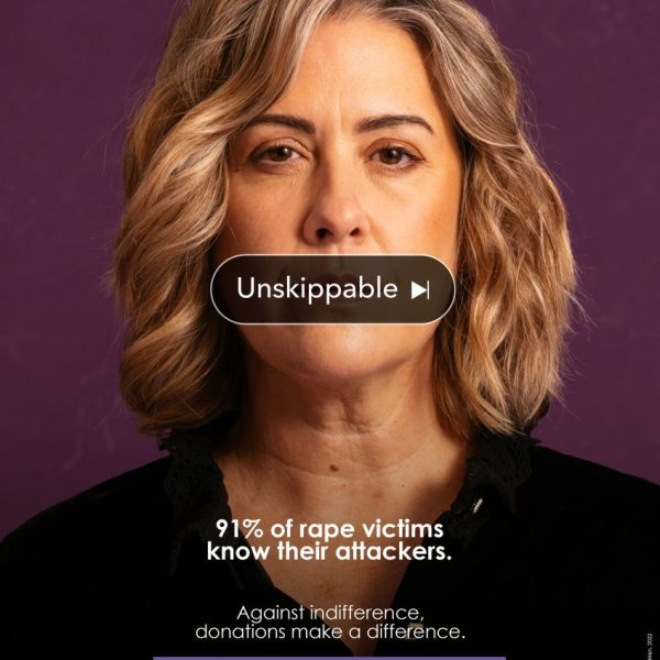 French Women’s rights group La Fondation des Femmes empathises the ”urgency of protecting women,” in a new campaign from the Australie-Australiega Group.