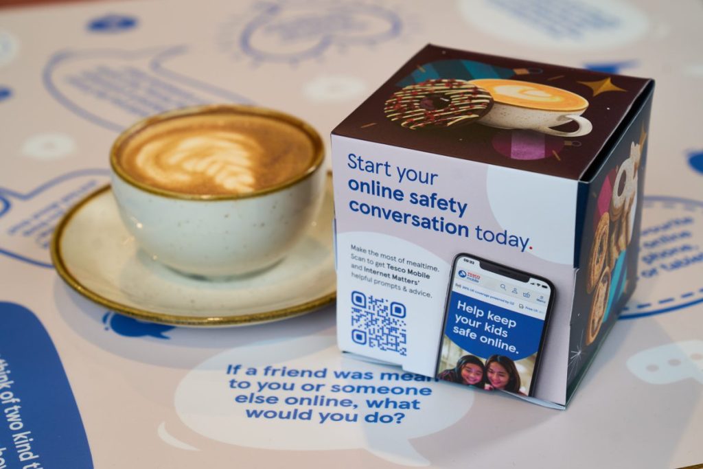 Tesco Mobile has partnered with The Café to launch a new initiative aimed at encouraging meaningful conversations about online safety between parents and children.