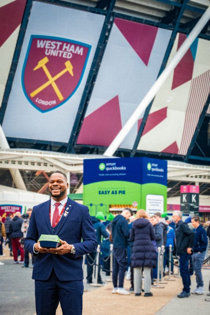 Intuit QuickBooks, West Ham's official accounting software partner, has launched its first activation since signing a sponsorship deal this summer