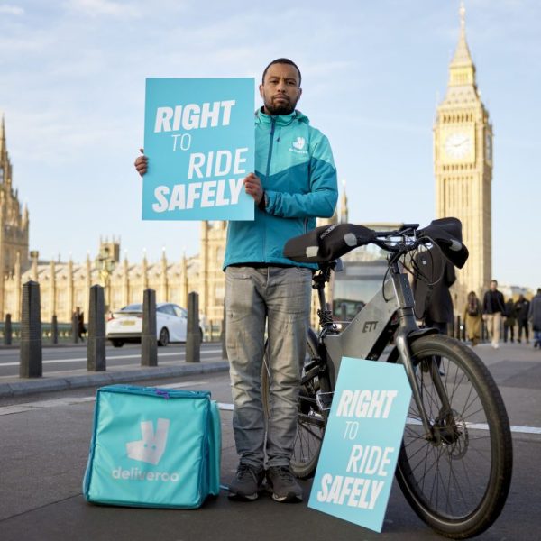 Food delivery service Deliveroo is calling upon the UK government to increase protections for delivery drivers, in a hard hitting new campaign.
