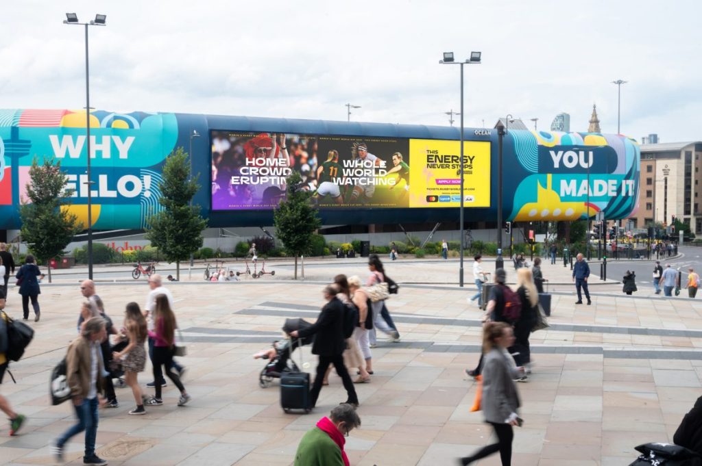 World Rugby has appointed media owner Ocean Outdoor UK as its digital out-of-home media partner for the Women’s Rugby World Cup.