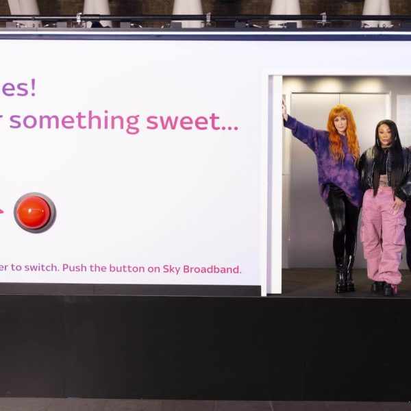 Sky Broadband has partnered with iconic girl group the Sugababes for a multi-channel campaign to promote its new 24/7 switching service. 