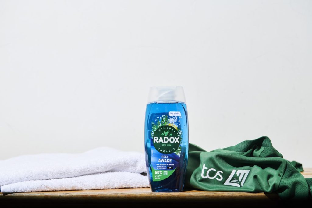 The two-year agreement sees Radox become the official bath and shower gel partner of the TCS London Marathon