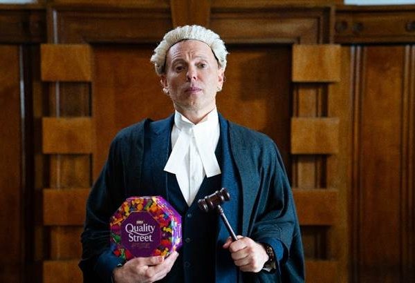 Quality Street’s new Christmas campaign sees broadcaster, author and barrister Rob Rinder putting its latest paper tub on trial. 