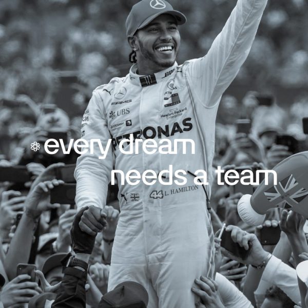 Mercedes F1 team honours Lewis Hamilton in global campaign