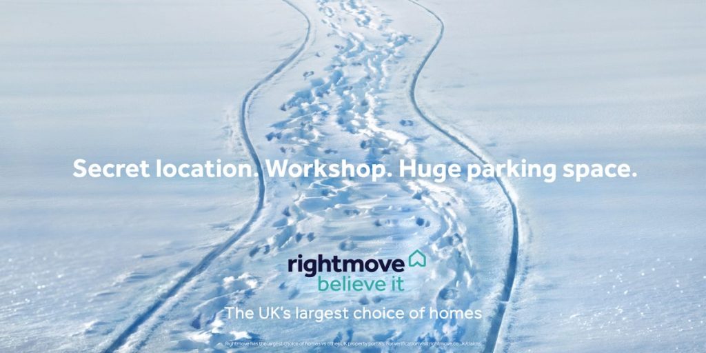 Rightmove unveils playful Christmas campaign
