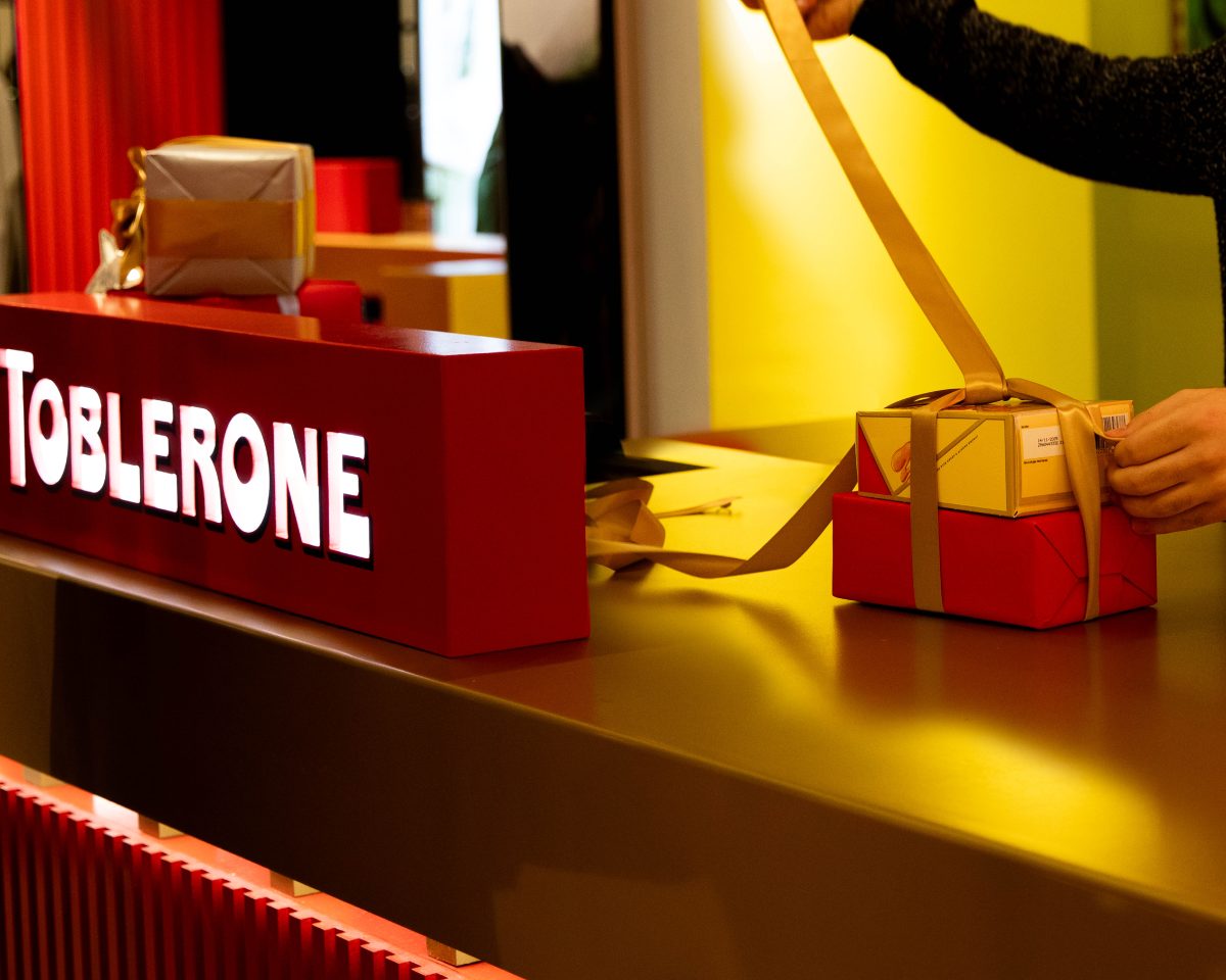 Toblerone adds Christmas sparkle with diamond-shaped truffles