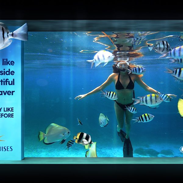 P&O Cruises launches immersive 3D programmatic DOOH campaign