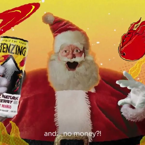 Tenzing is vaunting the power of its all-natural ingredients with a playfully animated Christmas ad campaign starring Father Christmas himself.
