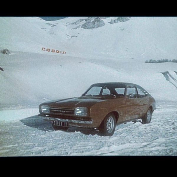 Ford has used vintage ads to launch the Ford Capri as an electric vehicle.