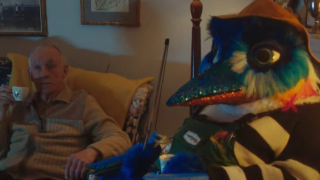 Public broadcast network channel ITV celebrates 'nights in' in its latest campaign.