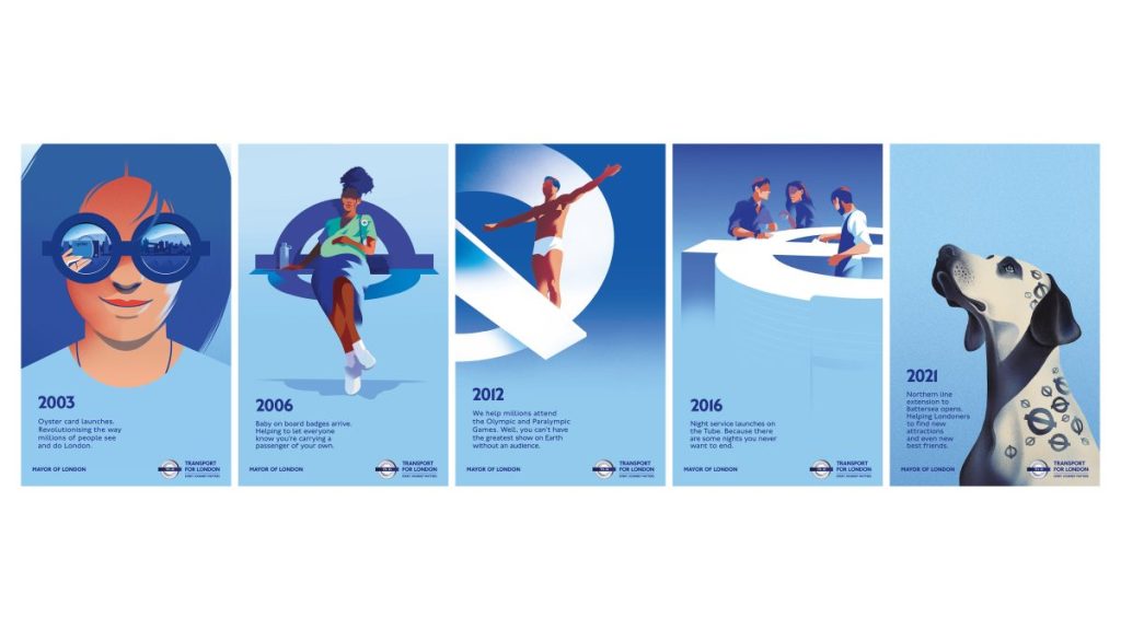 Transport for London (TfL) has launched a wide-ranging omnichannel campaign to mark the occasion of the 25th anniversary of its formation.