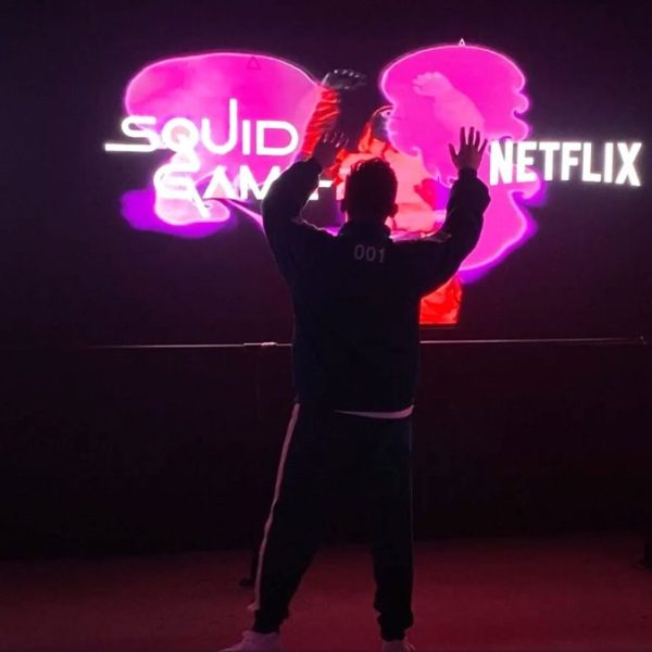 Streaming platform Spotify's interactive fan experience at Drumshed's was transformed for Netflix’s Squid Game 2.