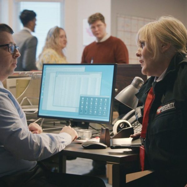 Yorkshire Tea has recruited Happy Valley actress Sarah Lancashire CBE to hunt down the office's biscuit thief, in its latest campaign.