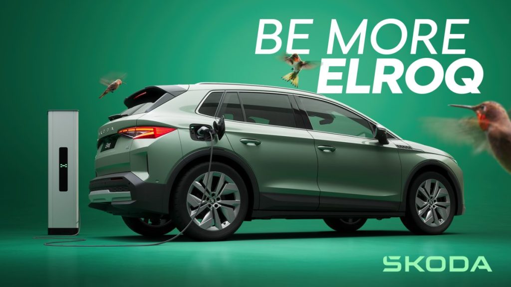 Car manufacturer Skoda explores how “curiosity can lead to inspiration” in a new global campaign for its first electric compact SUV, Elroq.