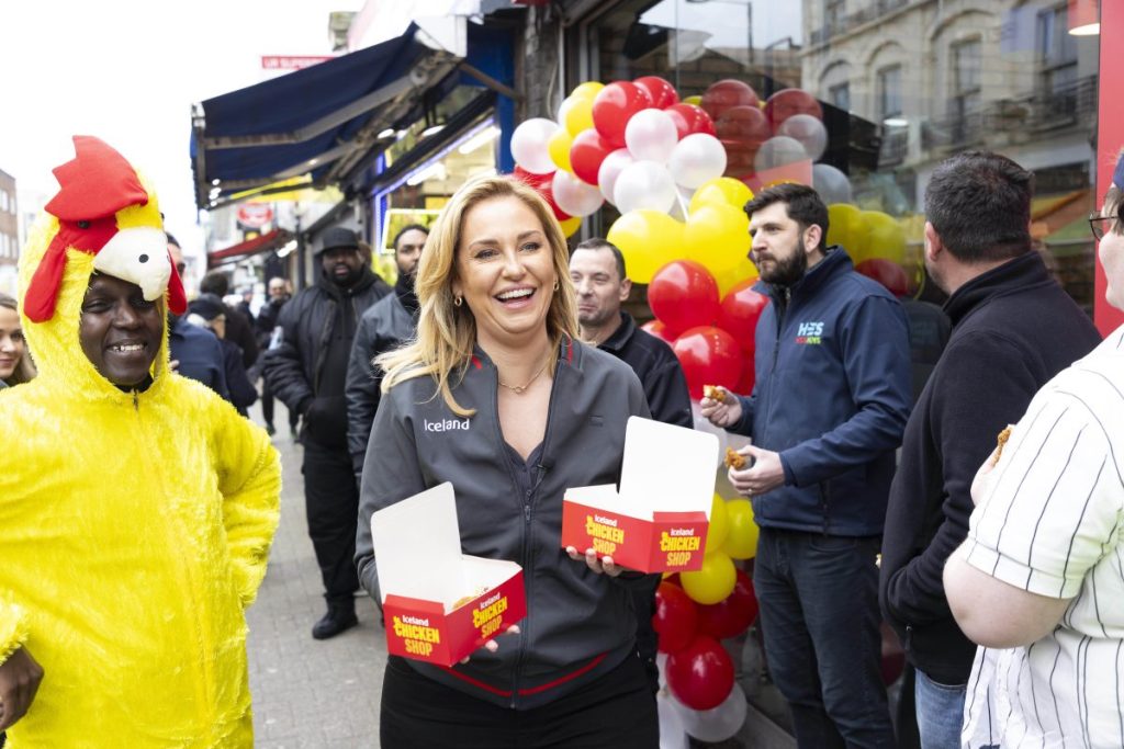 Iceland is celebrating its 'Tasty Chicken' range with the takeover of a chicken shop at 264 North End Road in Fulham, from 12pm-6pm today.