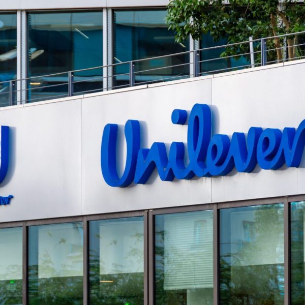 Unilever has reported its highest marketing spend "in a decade".