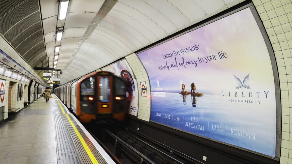Turkish hotel group Liberty Hospitality Group has unveiled an UK wide outdoor advertising campaign to “enhance its brand awareness”.