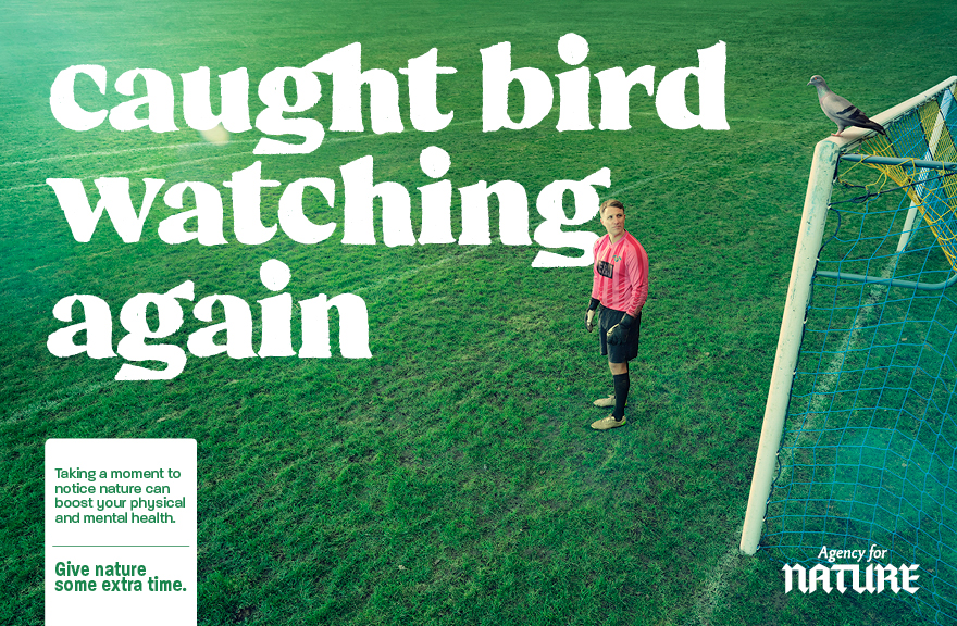 Pop-up Agency for Nature has launched a social first campaign to bring football fans “closer to nature”.