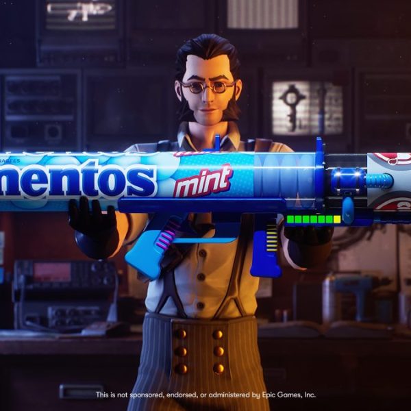 Mentos has partnered with Fortnite Creative to re-imagine the popular back garden science experiment to create a home-made rocket launcher.
