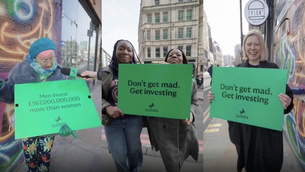 Retail and commercial bank Lloyds empowers women to kickstart their investment journeys in a new social first campaign.