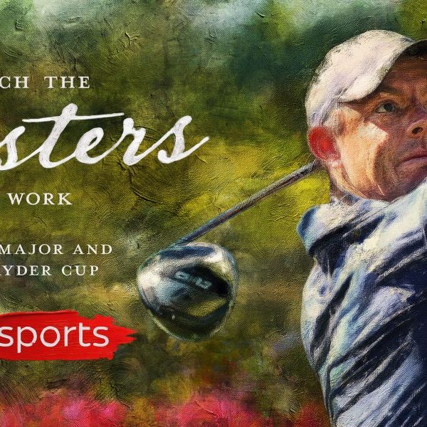 Sky Sports is turning portraits of some of the world's biggest golfers into oil paintings ahead of its coverage of the US Masters at Augusta.