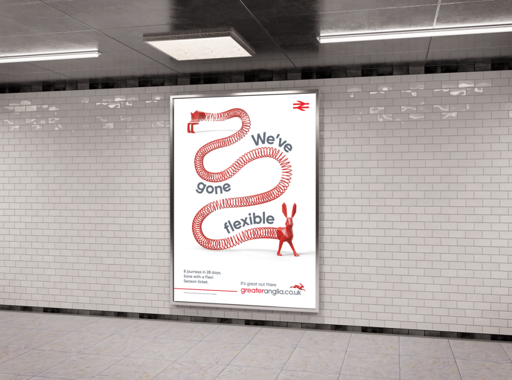 Train operator Greater Anglia has launched a new campaign highlighting the ‘unpredictability of life’.
