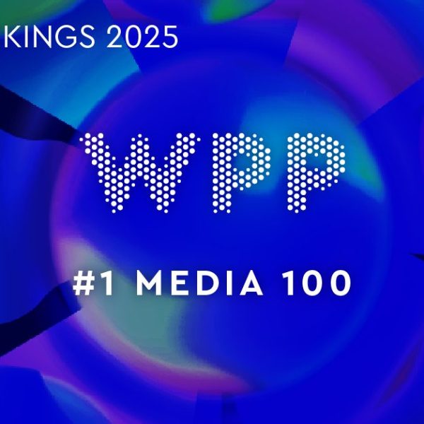 WPP has been named as the top company on WARC’s 2025 Media 100 list for the eighth consecutive year.