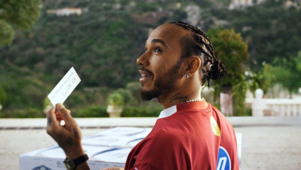 Peroni Nastro Azzurro 0.0% has snapped up Formula One star Lewis Hamilton for a new campaign celebrating its partnership with Scuderia Ferrari.