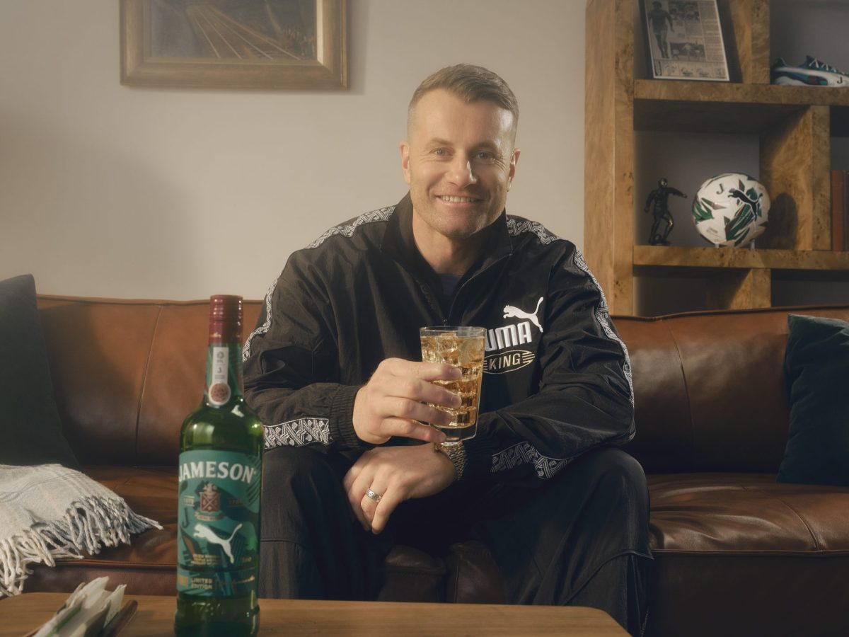 Jameson has partnered with Puma to release a new limited-edition collection celebrating football fans of all generations and backgrounds.