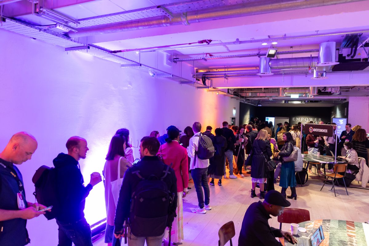 Advertising Week Europe returned to 180 Studios on the Strand today for the second year running, with thousands of delegates flocking to the event