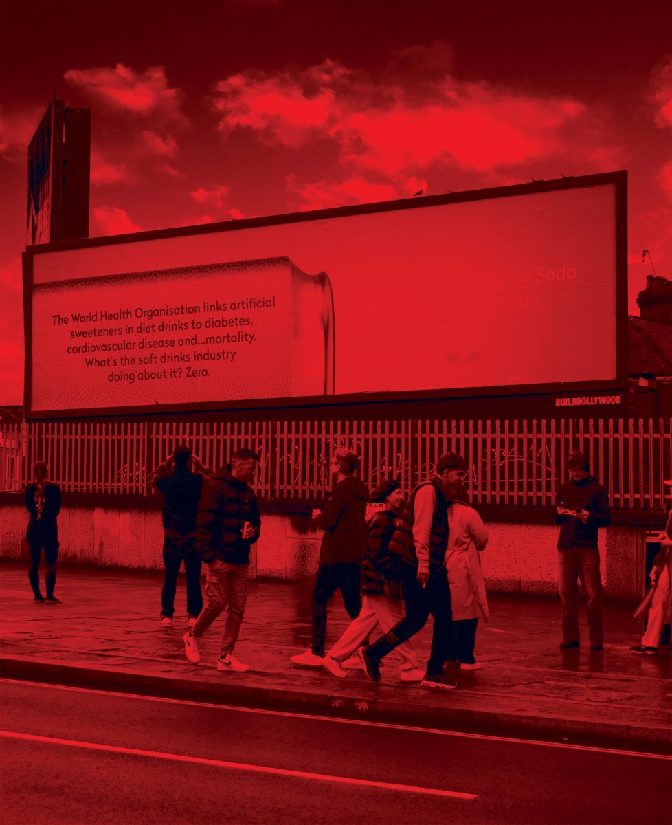 Soft drinks firm, Dash Water hits out at the beverage industry’s lack of transparency in a new out-of-home campaign.