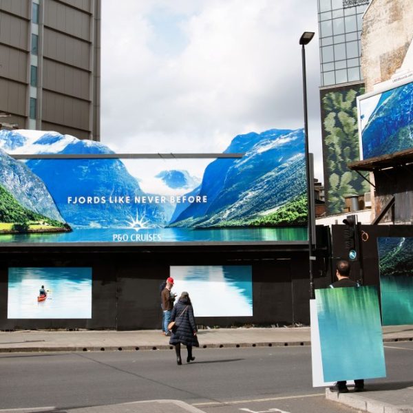P&O Cruises is looking to transport London commuters to the scenery of the Norwegian Fjords with a new campaign activation in Westminster.
