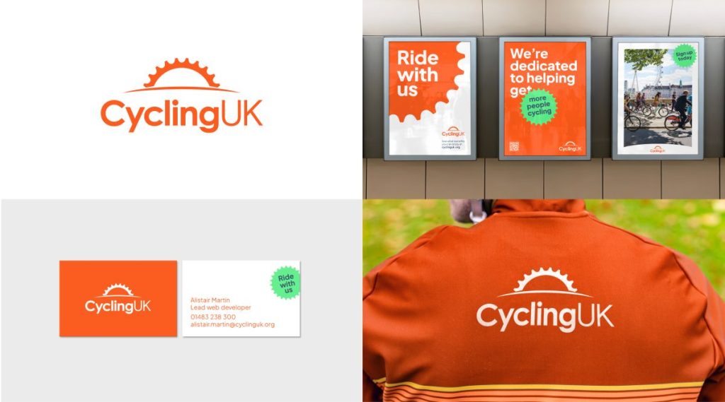 Cycling charity Cycling UK has unveiled what it calls a "bold new brand identity" in a bid to help it engage with broader and more diverse audiences.