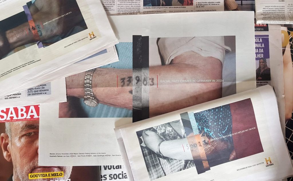 Holocaust survivors share their tattooed numbers in ‘powerful’ History Channel ad