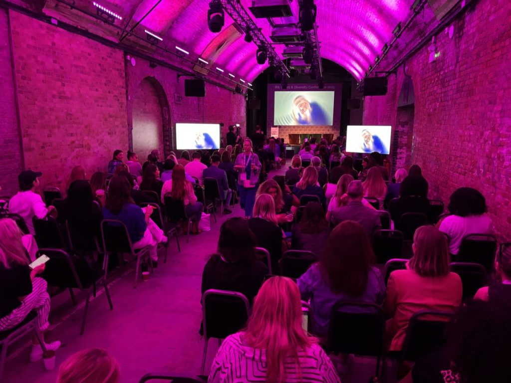 The Institute of Practitioners in Advertising's (IPA) Talent and Diversity Conference 2025 opened this morning (30 April), with around 250 people