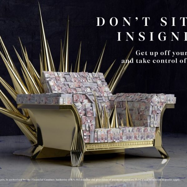 Cash management platform Insignis has unveiled its first multi-channel campaign showcasing the dangers of hoarding cash.